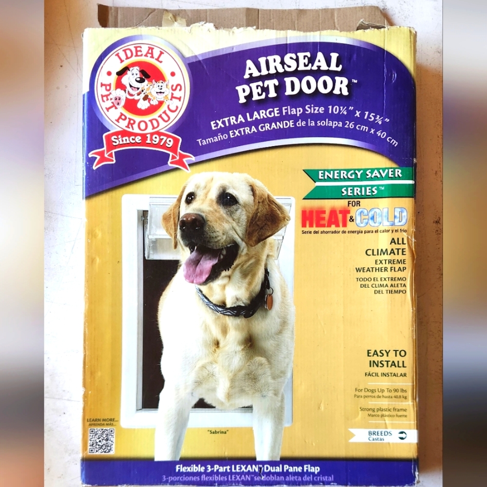 Airseal pet door